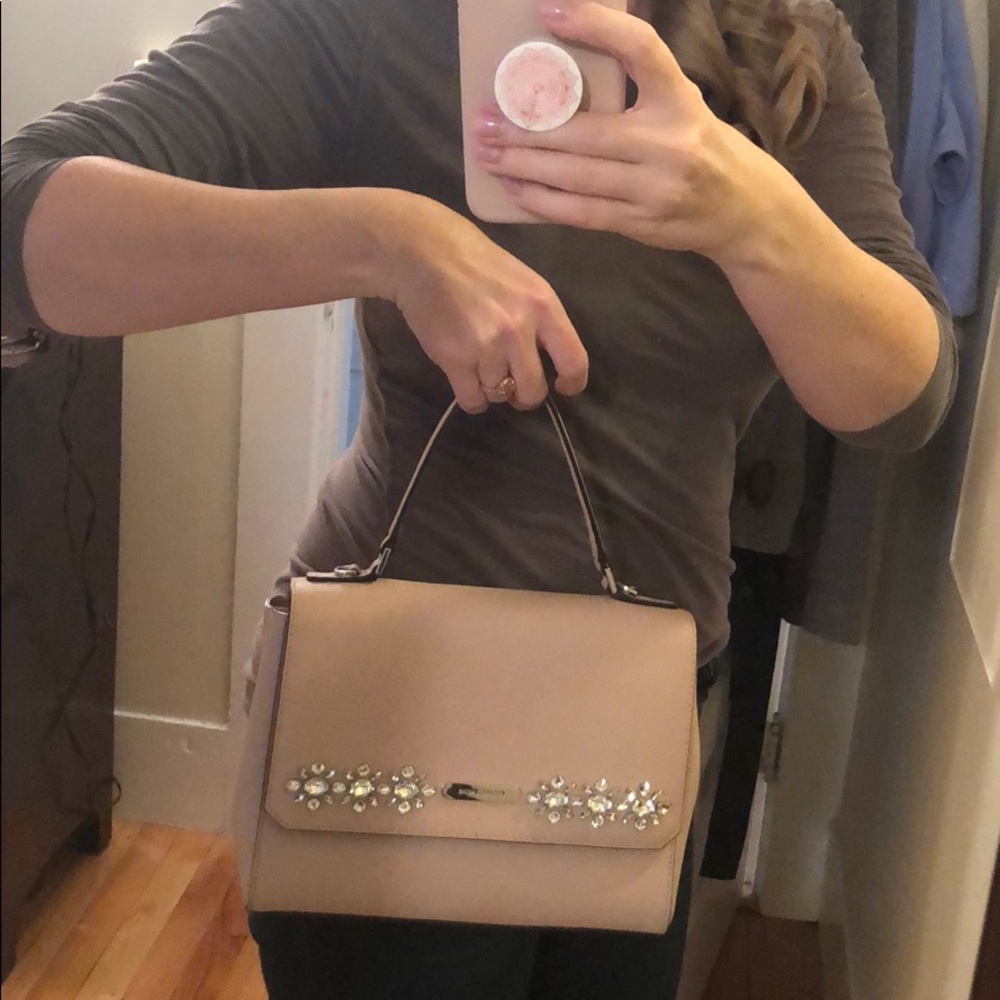 Michael Kors Ava blush pink purse